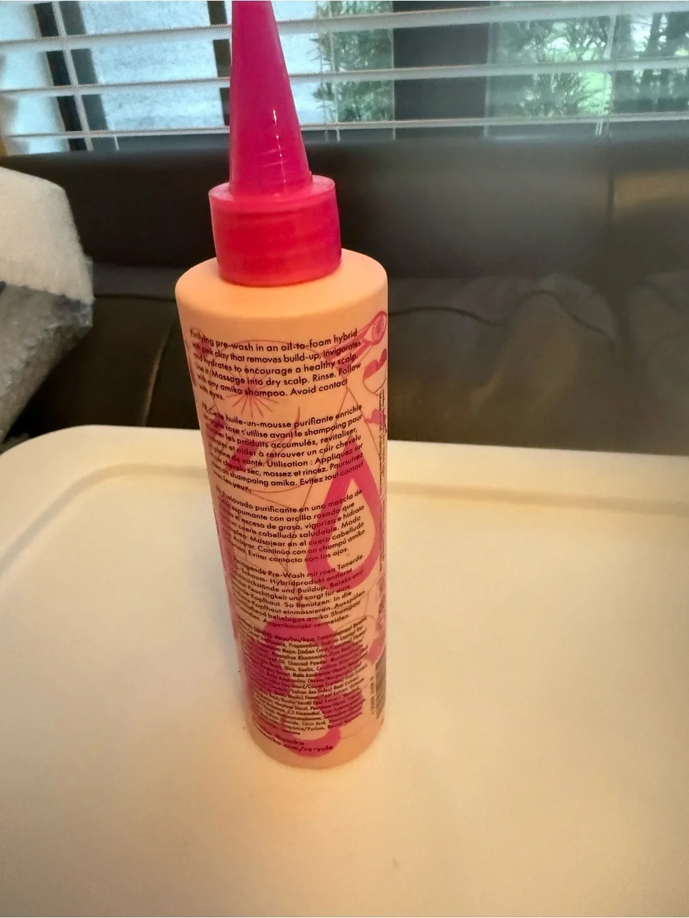 amika Reset Pink Charcoal Scalp Cleansing Oil